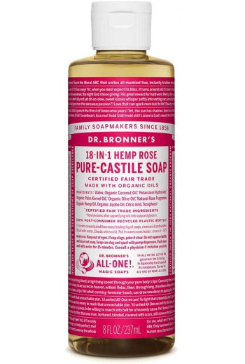 Pure-Castile Liquid Soap Rose
